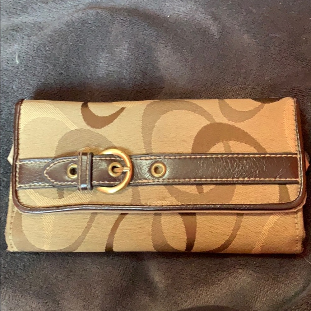 Brown wallet